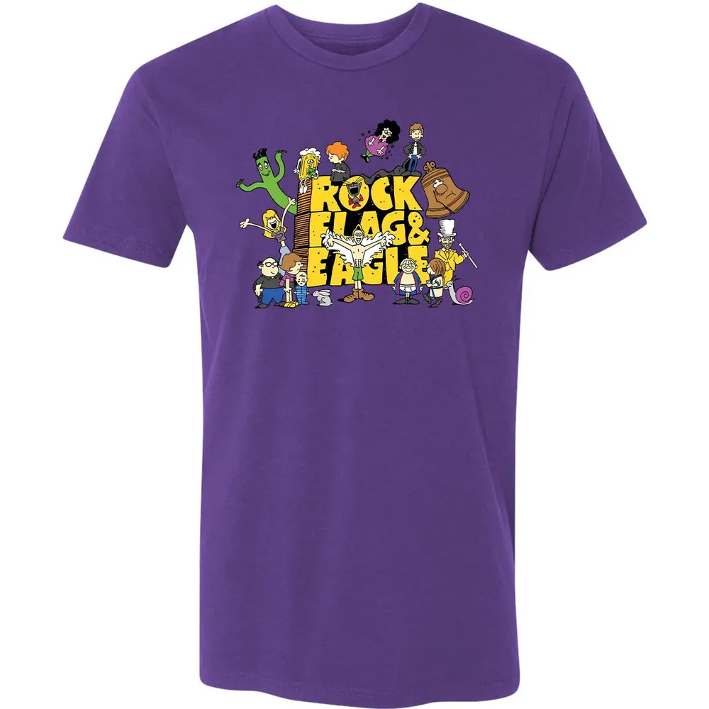 Rock Flag Eagle Premium Unisex T-shirt - 7