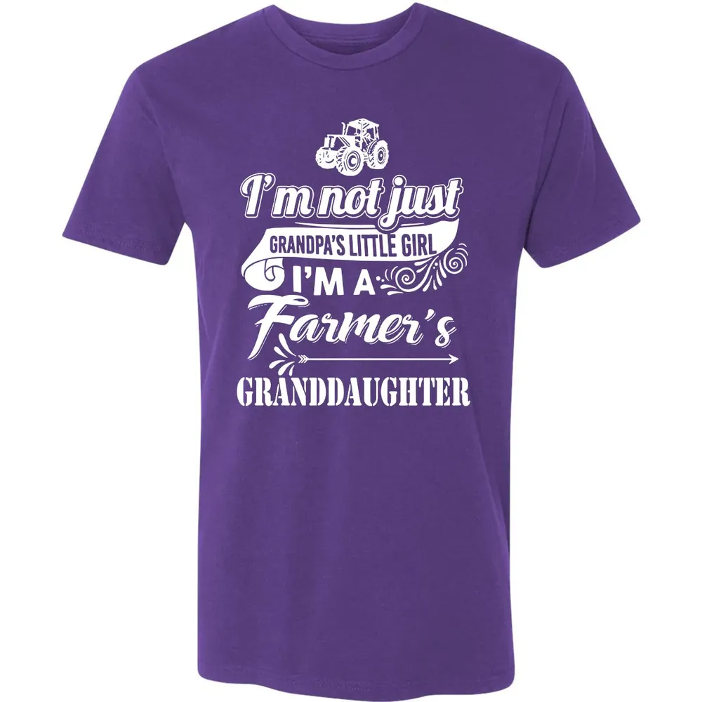 I'm a Farmer's Granddaughter Premium Unisex T-shirt - 7