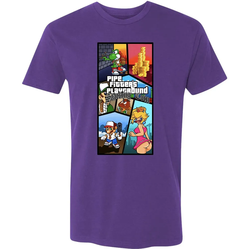 Pipe Fitterâ€™s Playground Premium Unisex T-shirt - 7