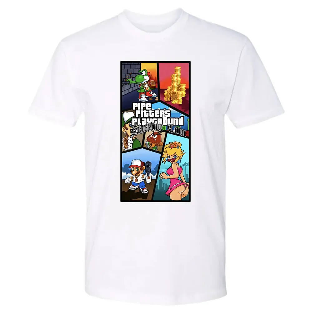 Pipe Fitterâ€™s Playground Premium Unisex T-shirt - 4