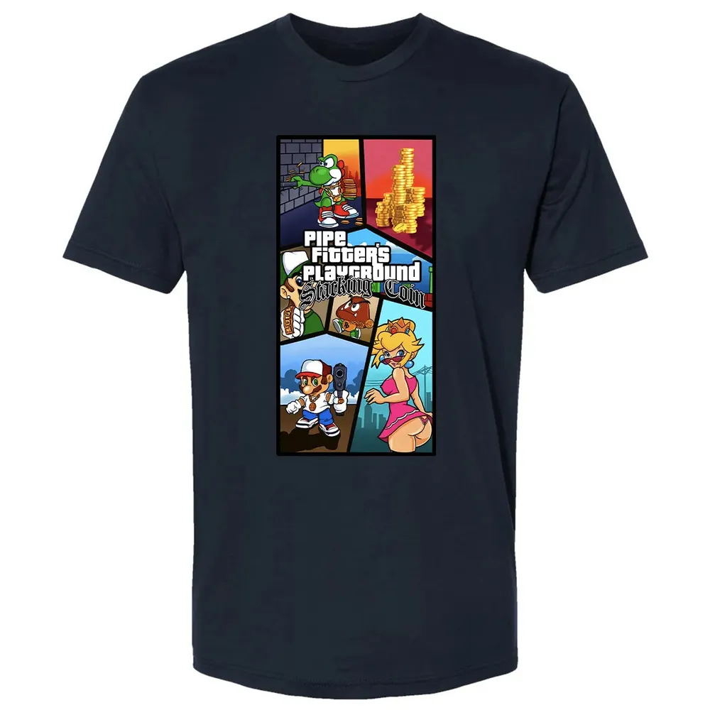 Pipe Fitterâ€™s Playground Premium Unisex T-shirt - 2