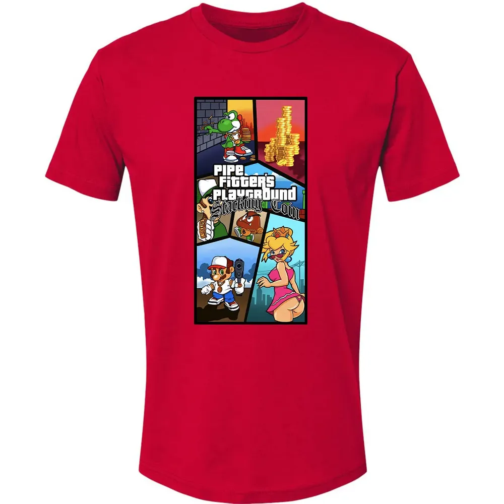 Pipe Fitterâ€™s Playground Premium Unisex T-shirt - 6