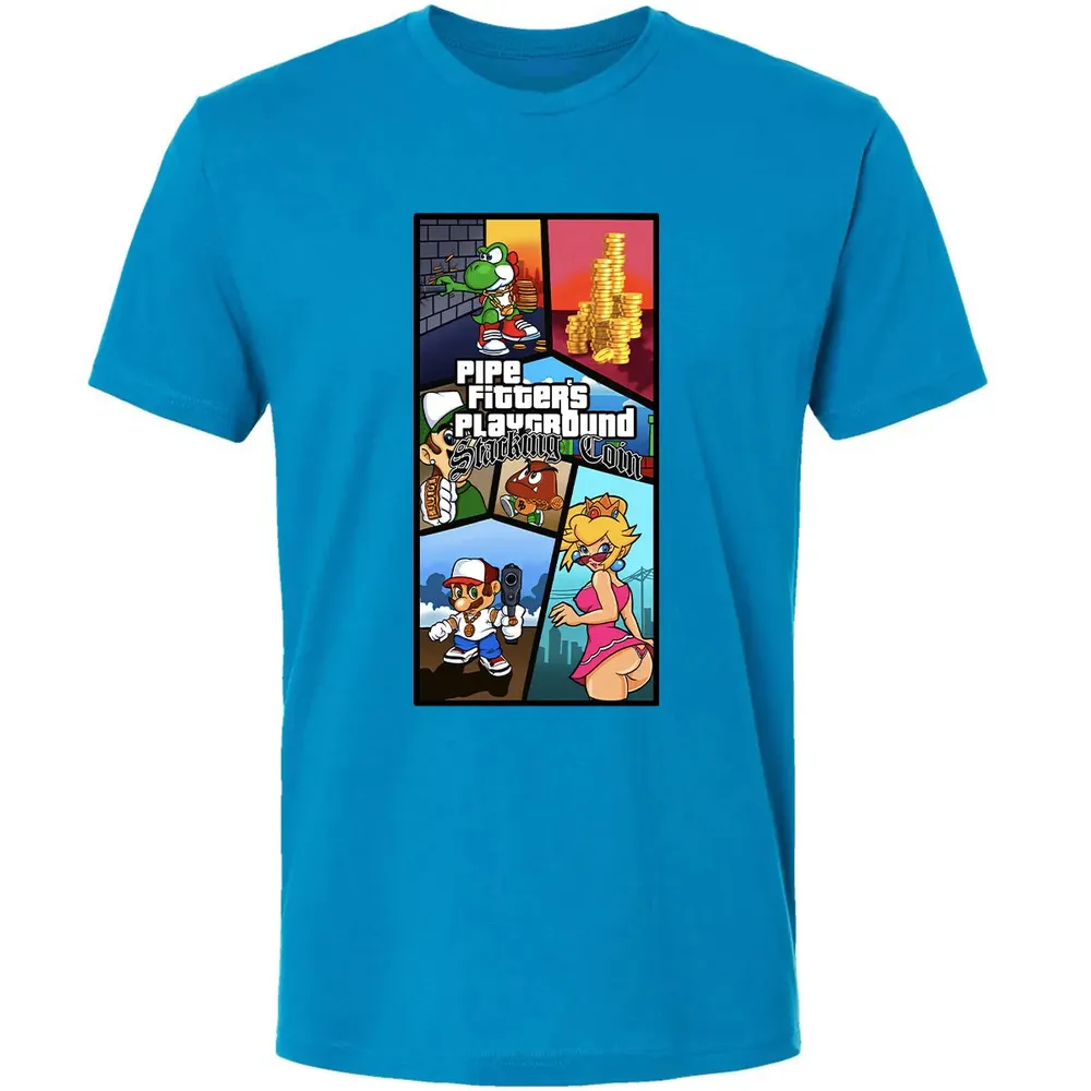 Pipe Fitterâ€™s Playground Premium Unisex T-shirt - 15