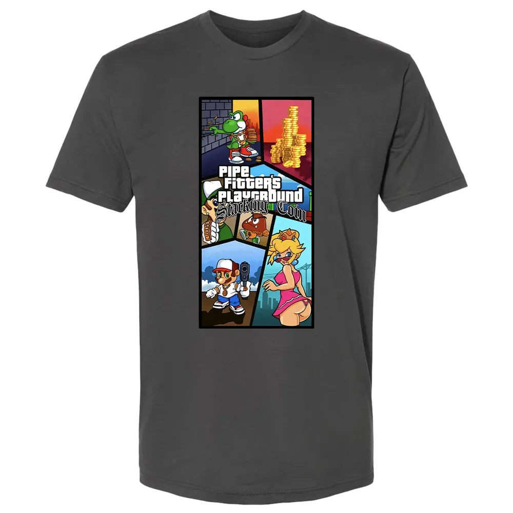 Pipe Fitterâ€™s Playground Premium Unisex T-shirt - 8