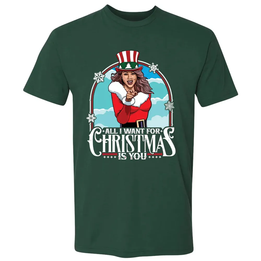 All I Want For Christmas Is You Premium Unisex T-shirt - 12