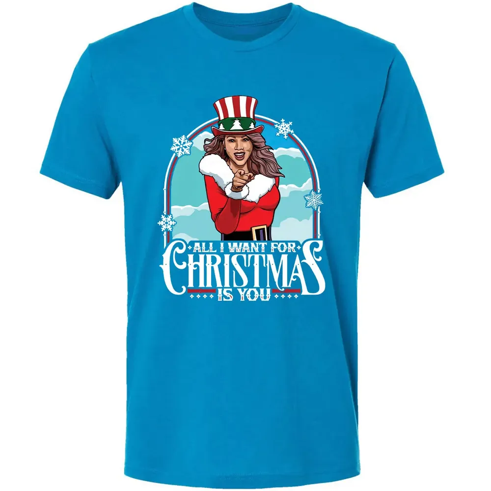 All I Want For Christmas Is You Premium Unisex T-shirt - 15
