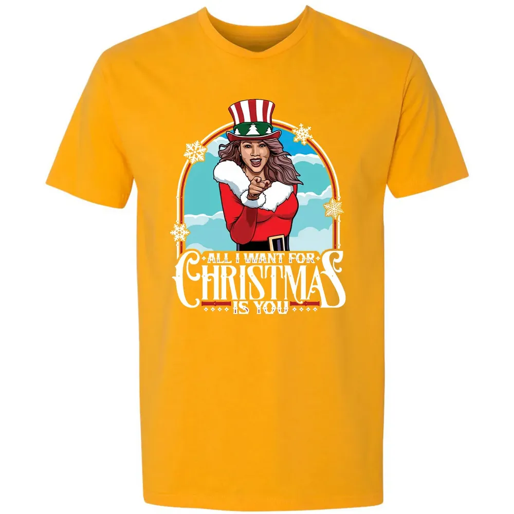 All I Want For Christmas Is You Premium Unisex T-shirt - 11