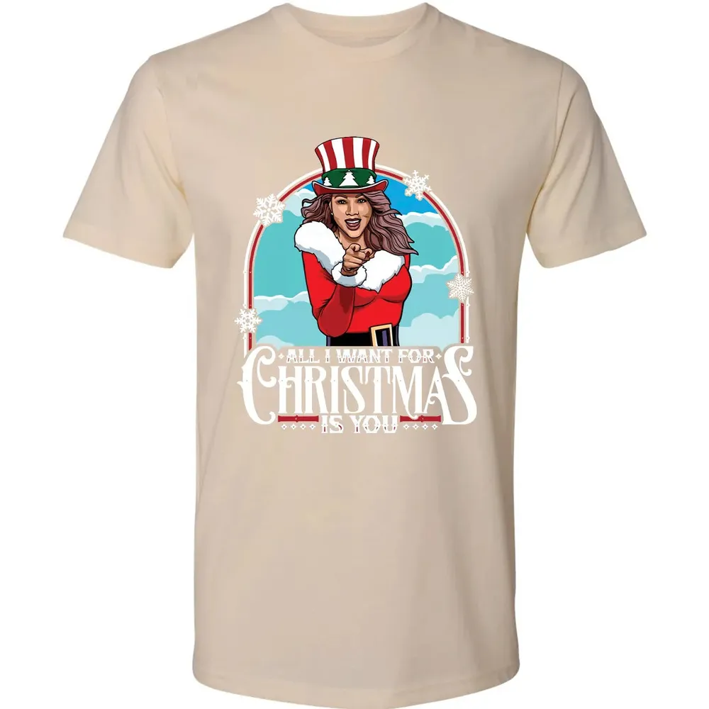 All I Want For Christmas Is You Premium Unisex T-shirt - 13