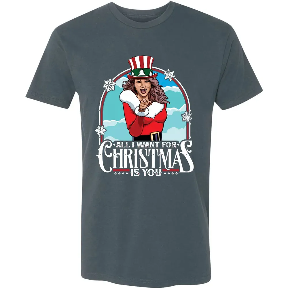 All I Want For Christmas Is You Premium Unisex T-shirt - 14