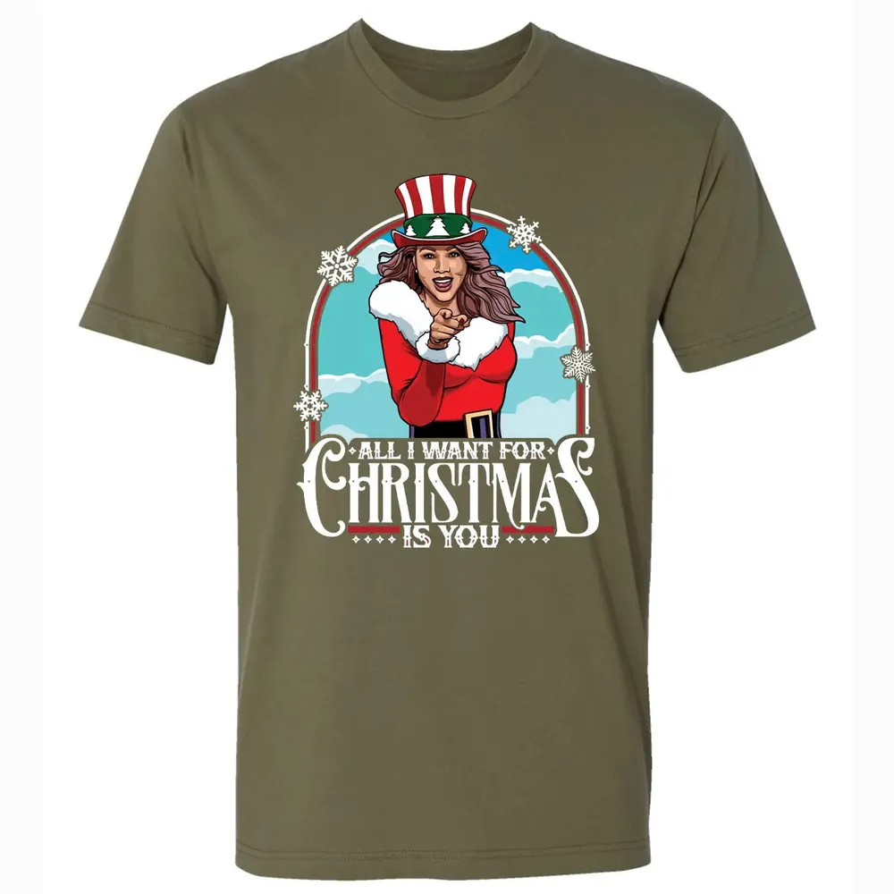 All I Want For Christmas Is You Premium Unisex T-shirt - 5