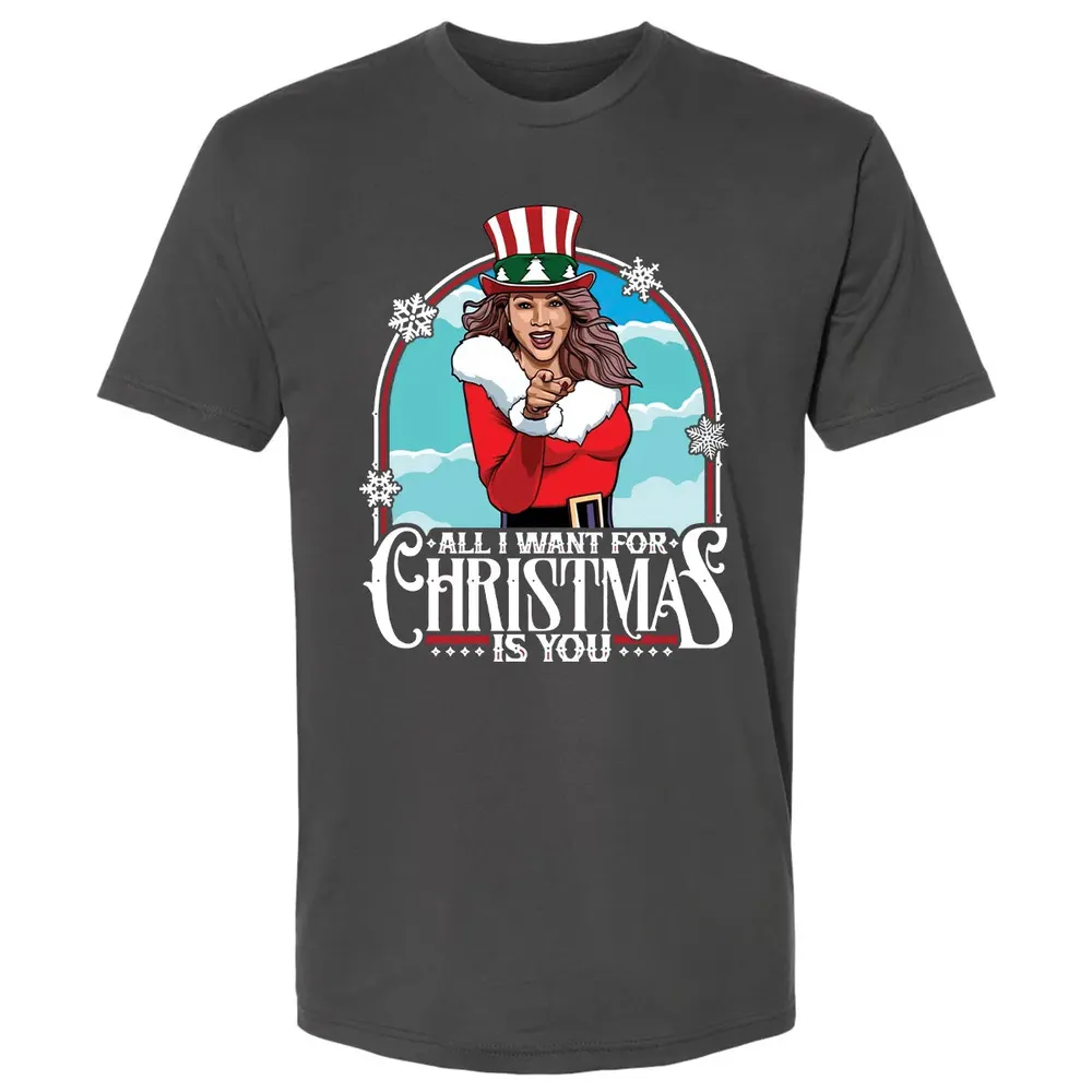 All I Want For Christmas Is You Premium Unisex T-shirt - 8
