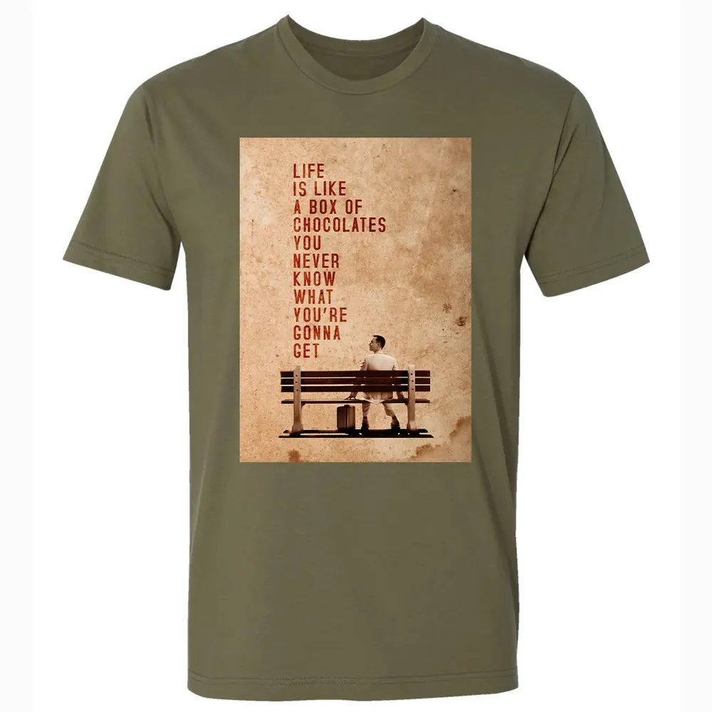Life Is Like A Box Of Chocolates You Never Know What You're Gonna Get Premium Unisex T-shirt - 5