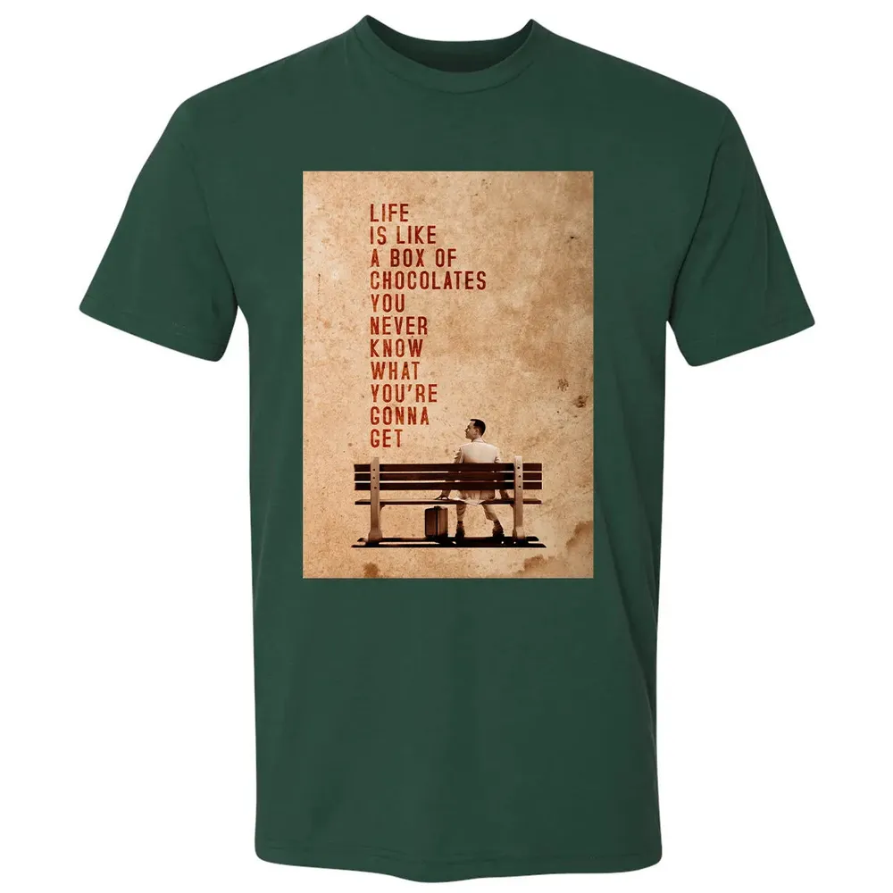 Life Is Like A Box Of Chocolates You Never Know What You're Gonna Get Premium Unisex T-shirt - 12