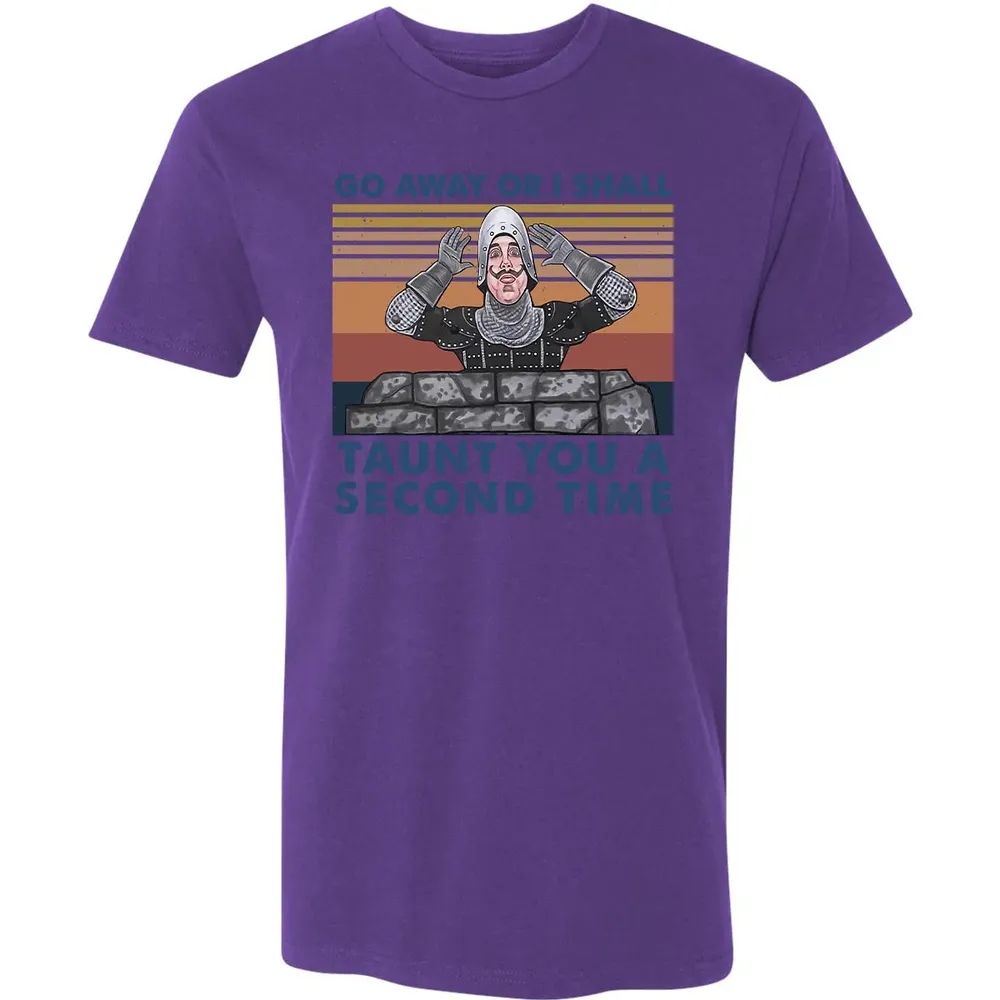 Go Away Or I Shall Taunt You A Second Time Premium Unisex T-shirt - 7