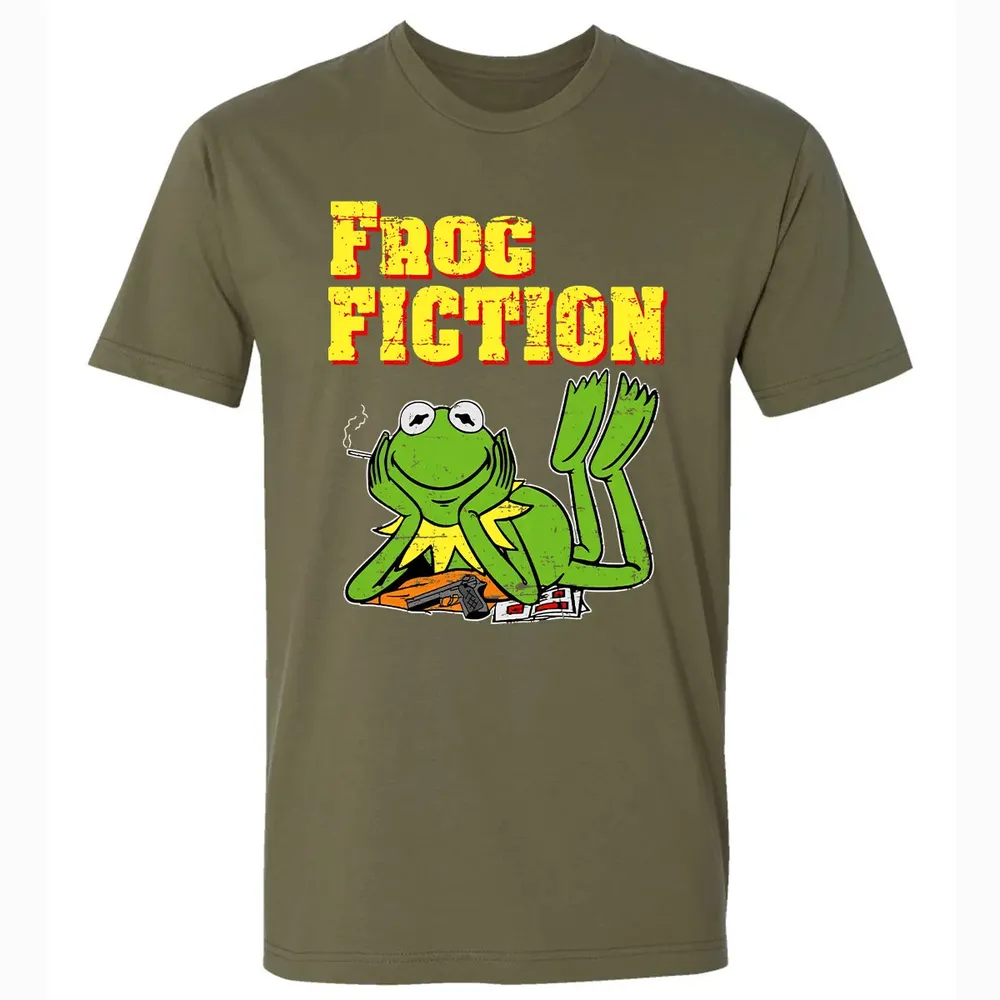 Frog Fiction Premium Unisex T-shirt - 5