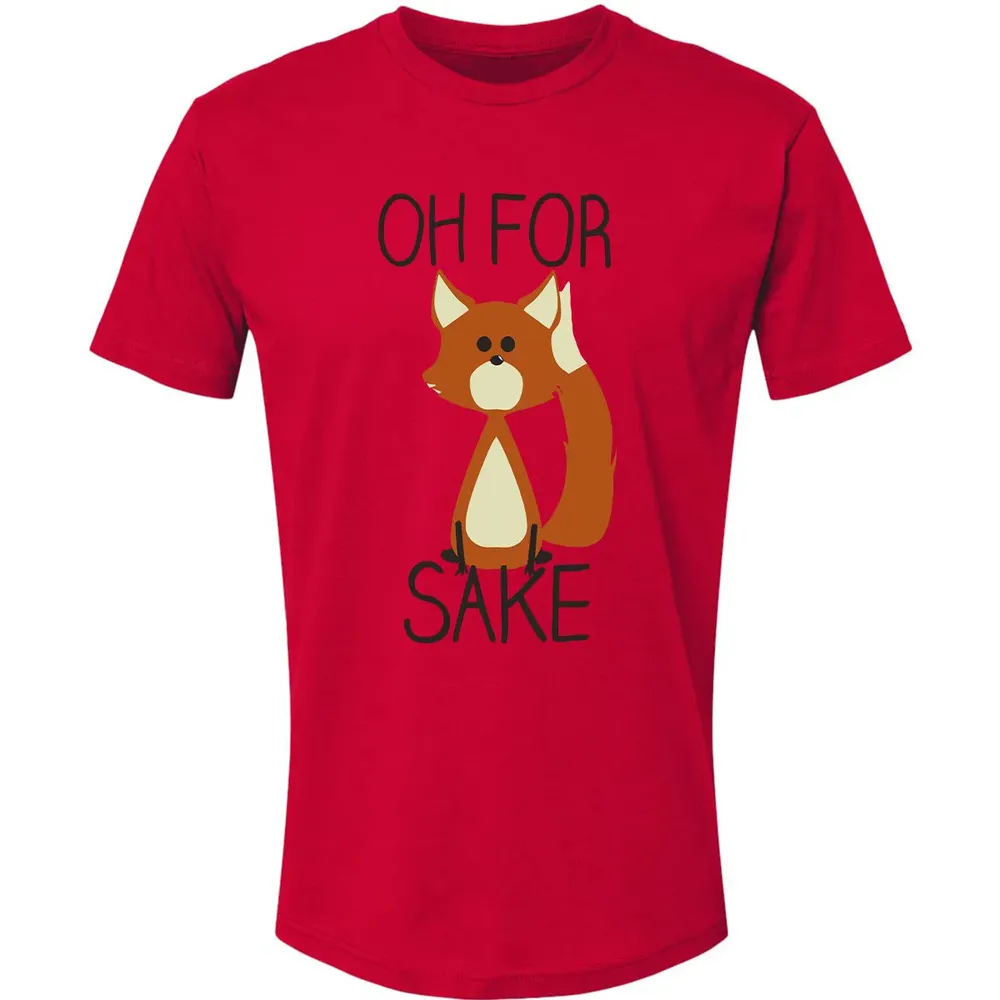 Oh For Fox Sake Premium Unisex T-shirt - 6