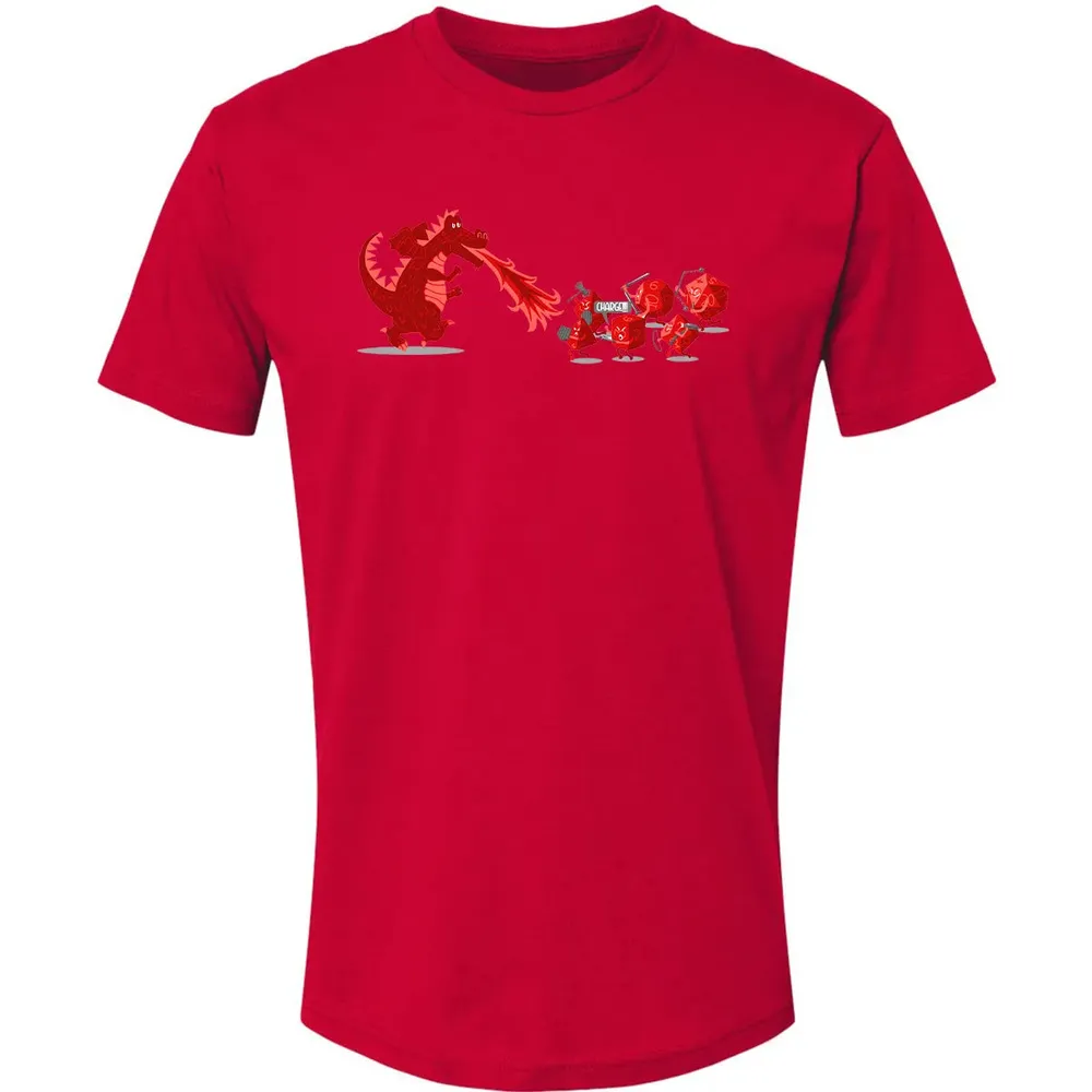 Dices vs Dragon Premium Unisex T-shirt - 6