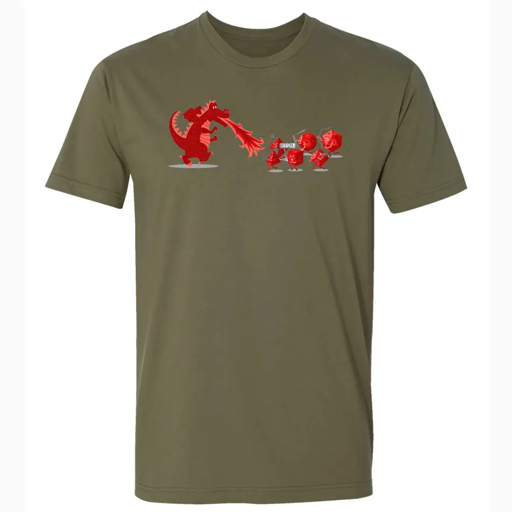 Dices vs Dragon Premium Unisex T-shirt - 5