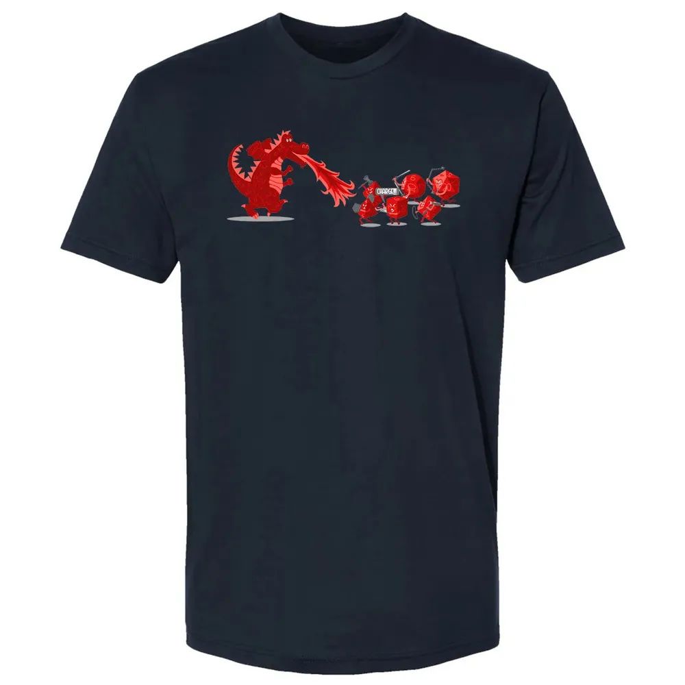 Dices vs Dragon Premium Unisex T-shirt - 13
