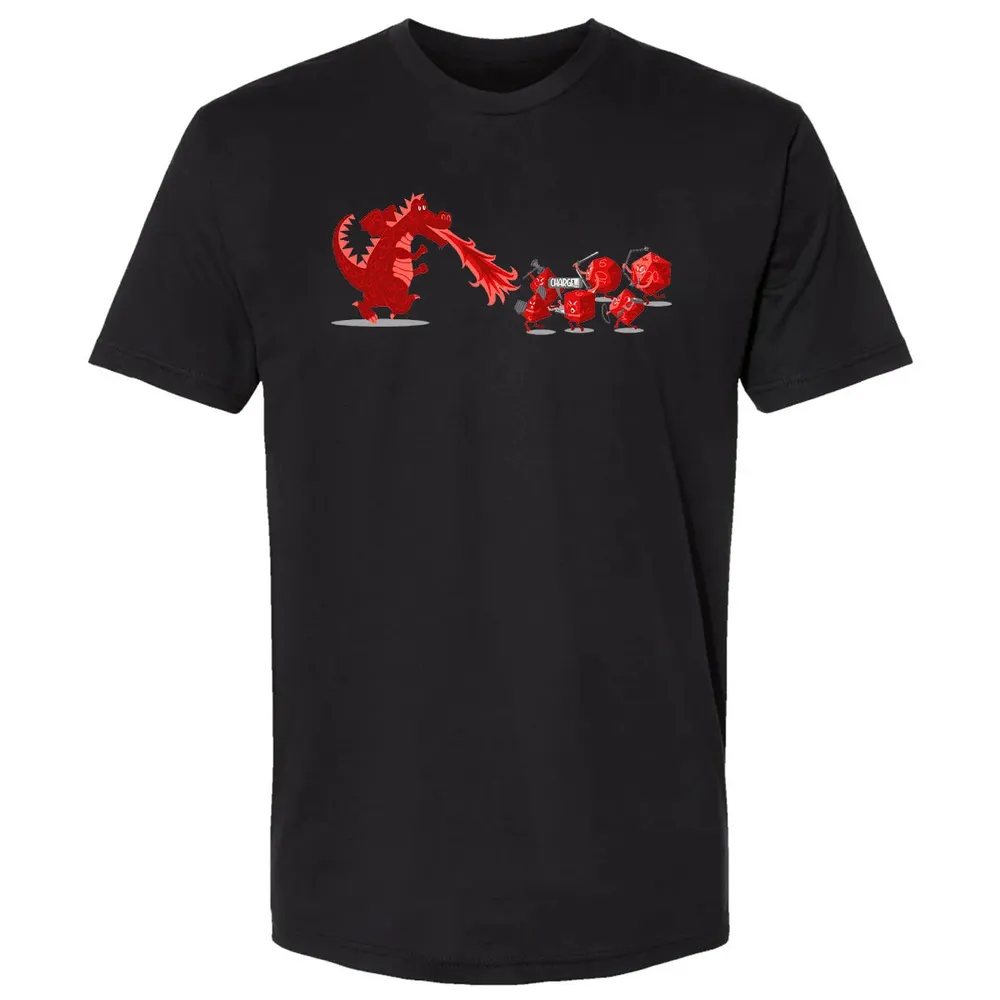 Dices vs Dragon Premium Unisex T-shirt - 15