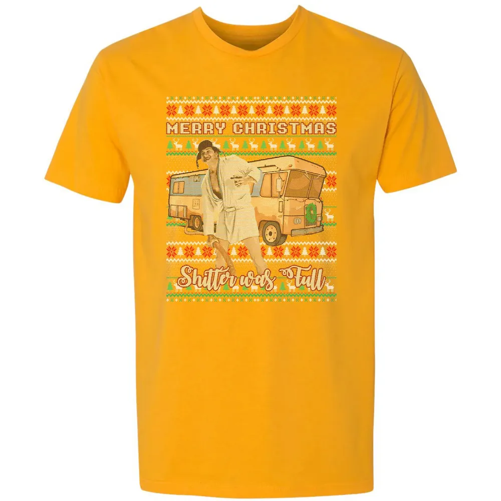 Merry Christmas Shitter Was Full Premium Unisex T-shirt - 11