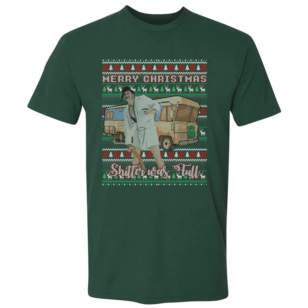 Merry Christmas Shitter Was Full Premium Unisex T-shirt - 12