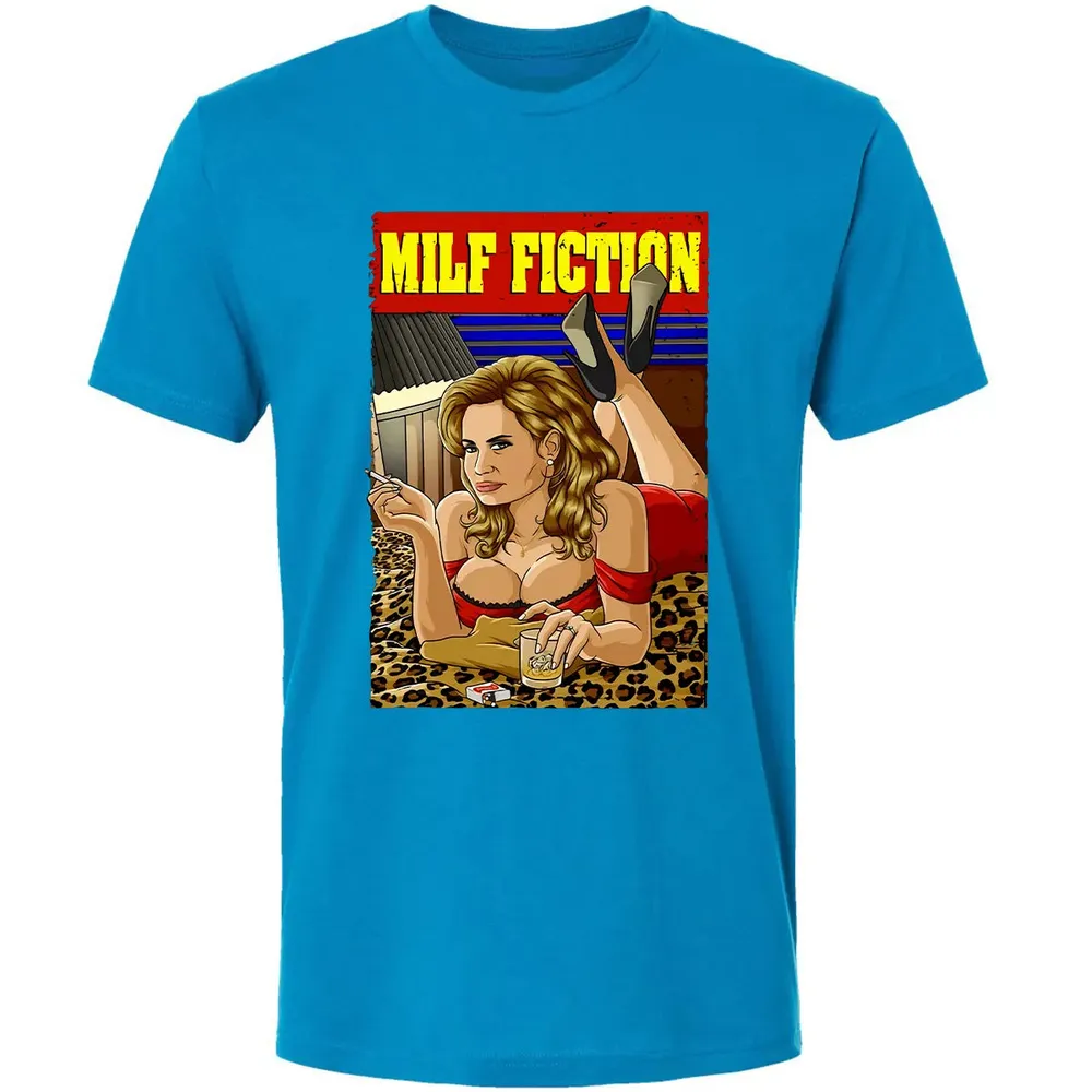 Milf Fiction Premium Unisex T-shirt - 15