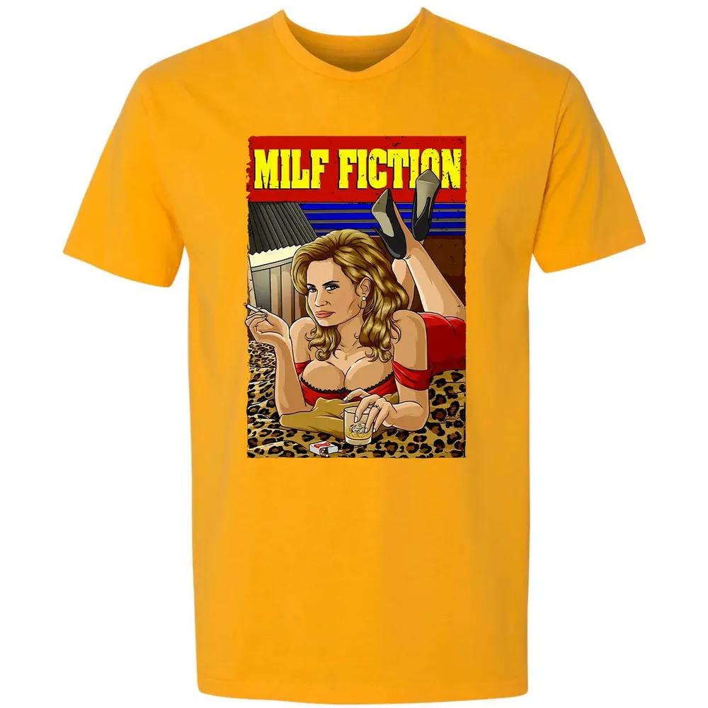 Milf Fiction Premium Unisex T-shirt - 11