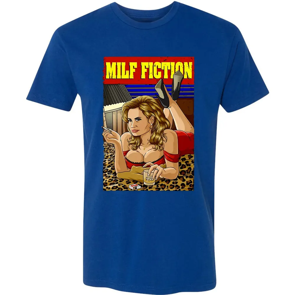 Milf Fiction Premium Unisex T-shirt - 10