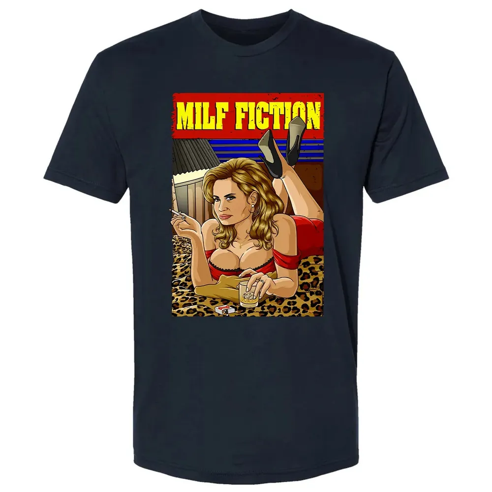 Milf Fiction Premium Unisex T-shirt - 2
