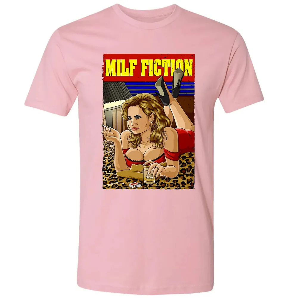 Milf Fiction Premium Unisex T-shirt - 3