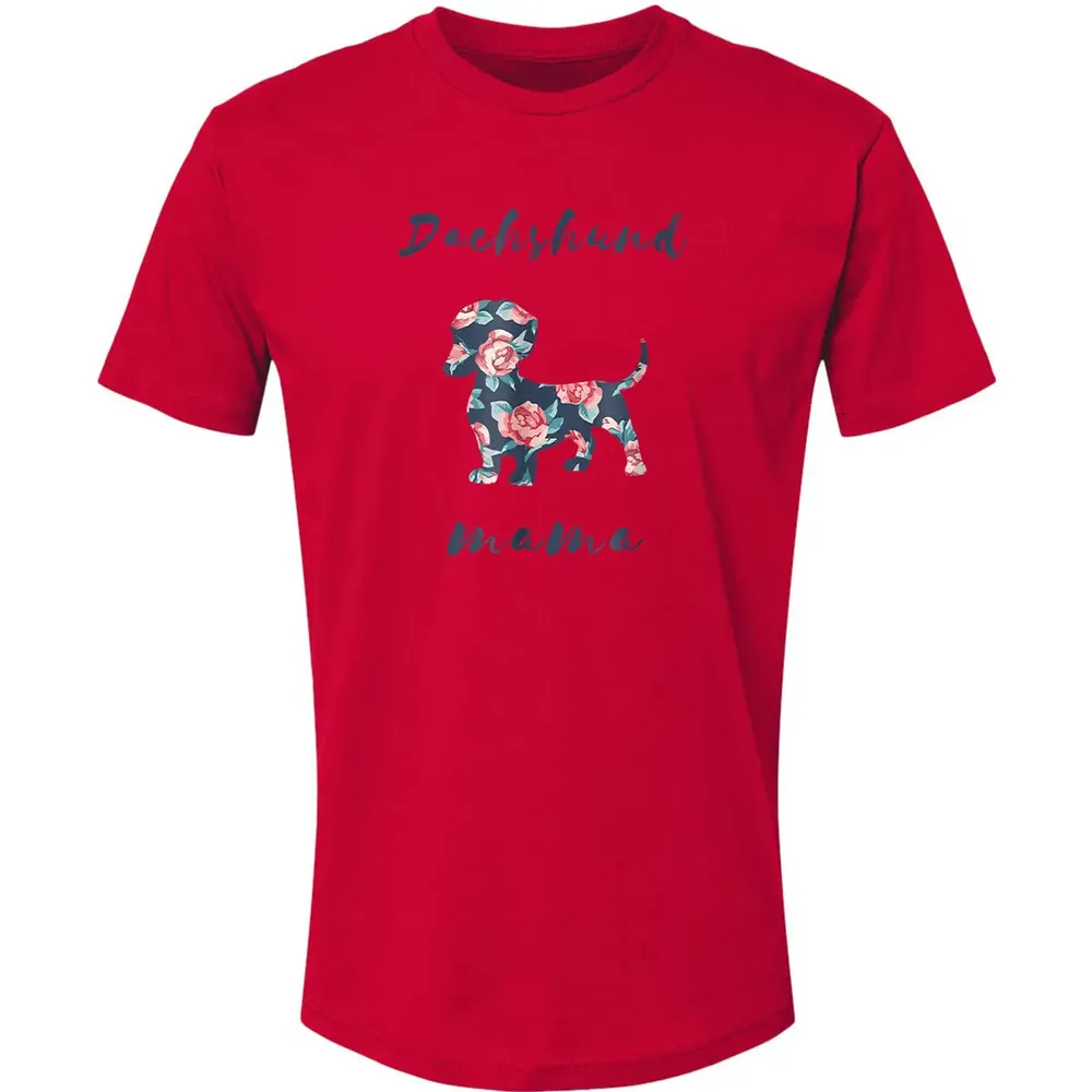 Dachshund Mom  Gift For Women, Dachshund Gifts Premium Unisex T-shirt - 6