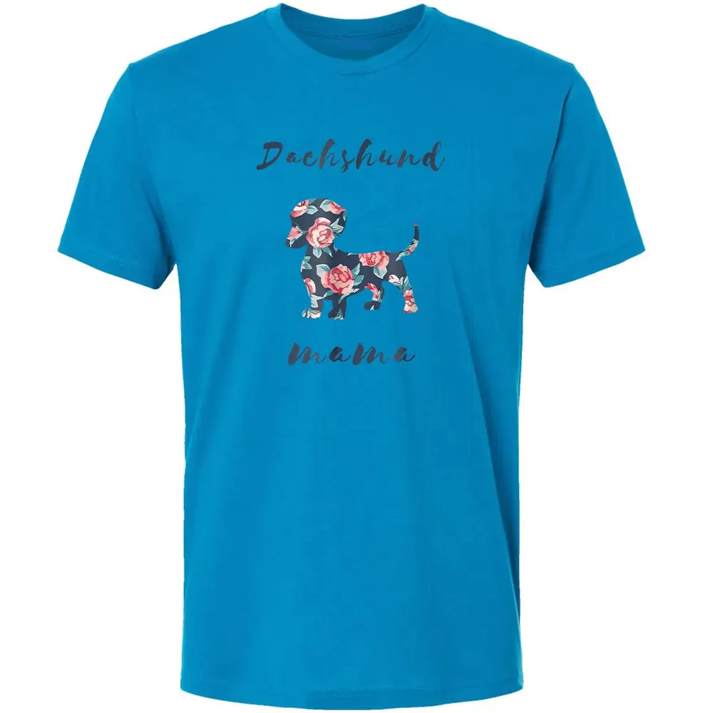 Dachshund Mom  Gift For Women, Dachshund Gifts Premium Unisex T-shirt - 4