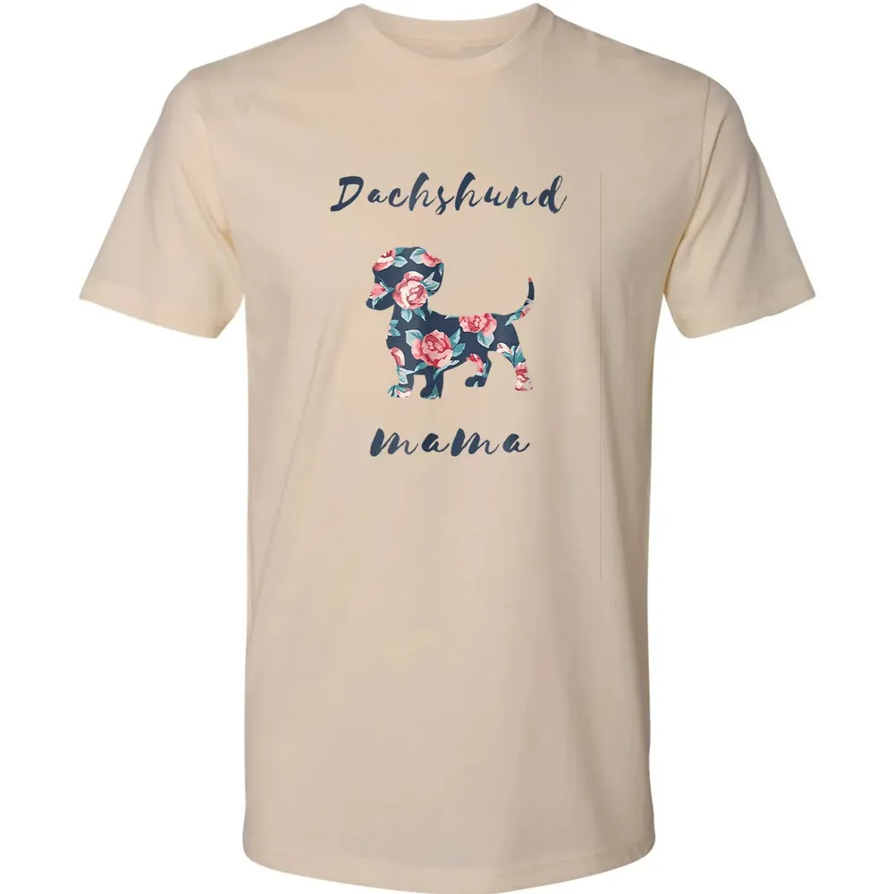 Dachshund Mom  Gift For Women, Dachshund Gifts Premium Unisex T-shirt - 2