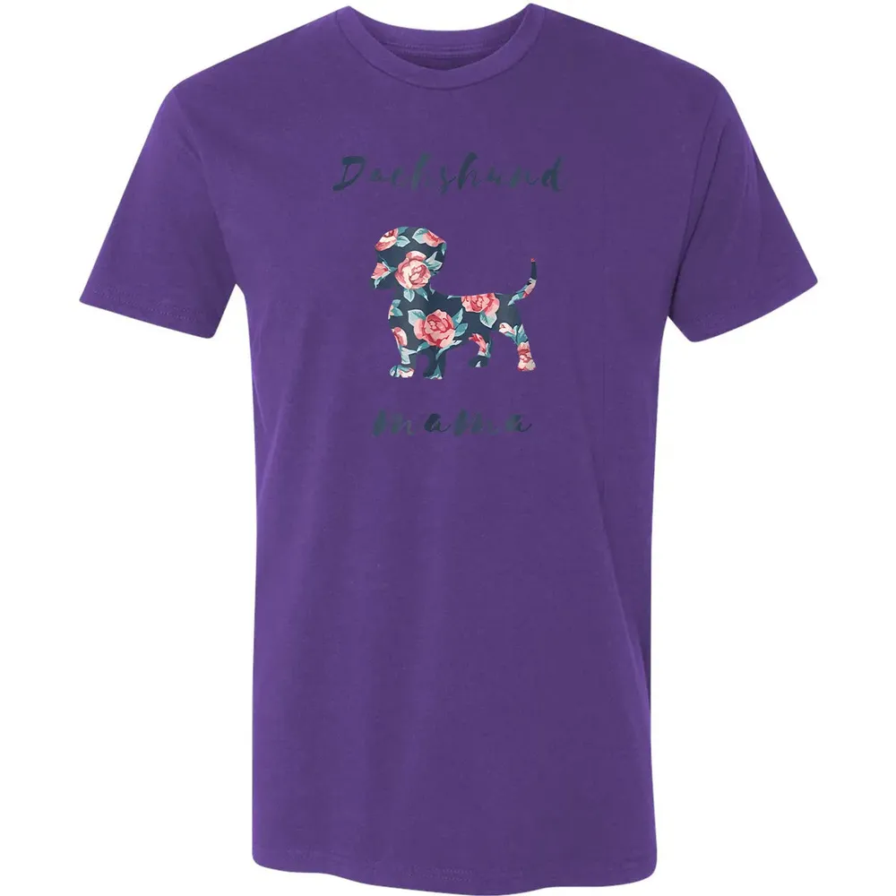 Dachshund Mom  Gift For Women, Dachshund Gifts Premium Unisex T-shirt - 7