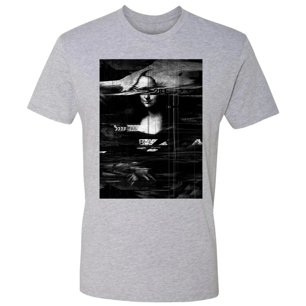 MONA LISA GLITCH Premium Unisex T-shirt - 9