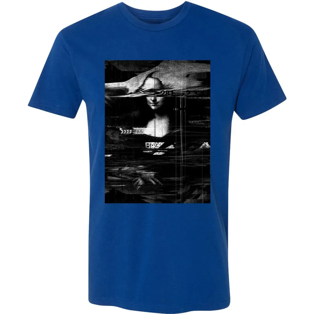 MONA LISA GLITCH Premium Unisex T-shirt - 10