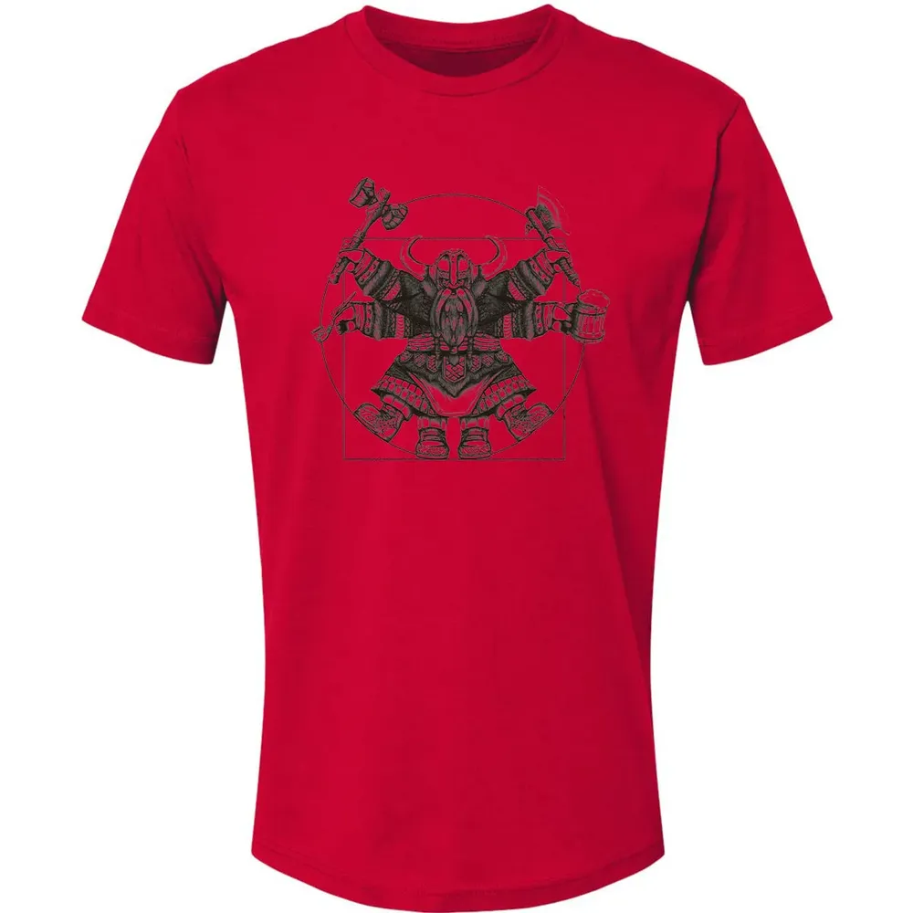 Vitruvian Dwarf Premium Unisex T-shirt - 6