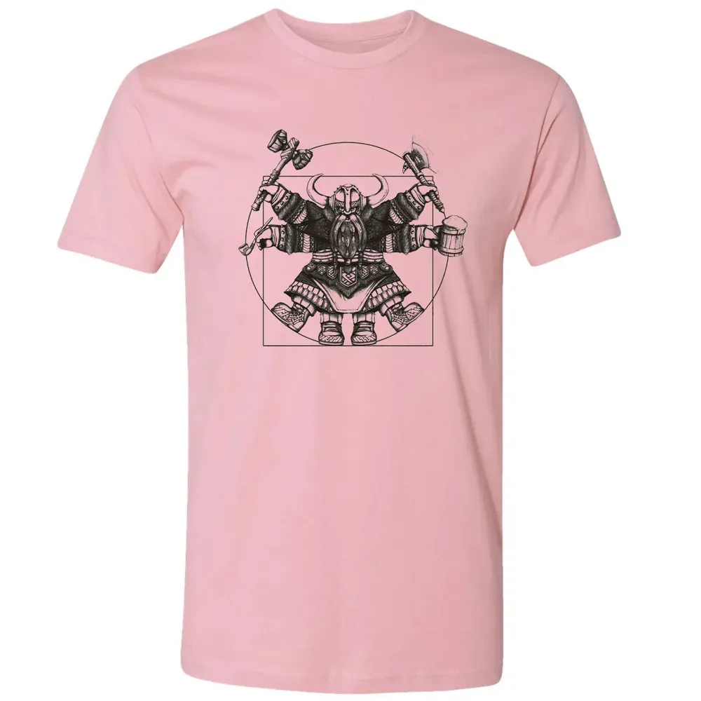 Vitruvian Dwarf Premium Unisex T-shirt - 3