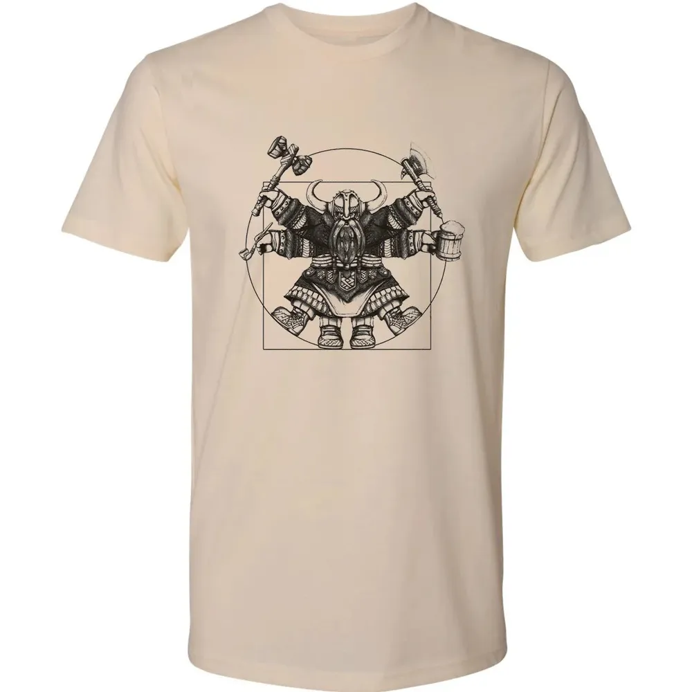 Vitruvian Dwarf Premium Unisex T-shirt - 2