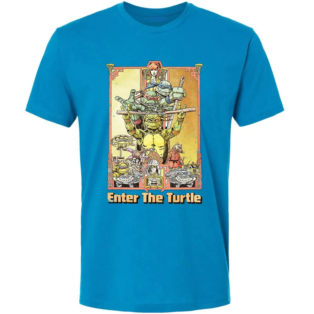 Enter The Turtle Premium Unisex T-shirt - 4