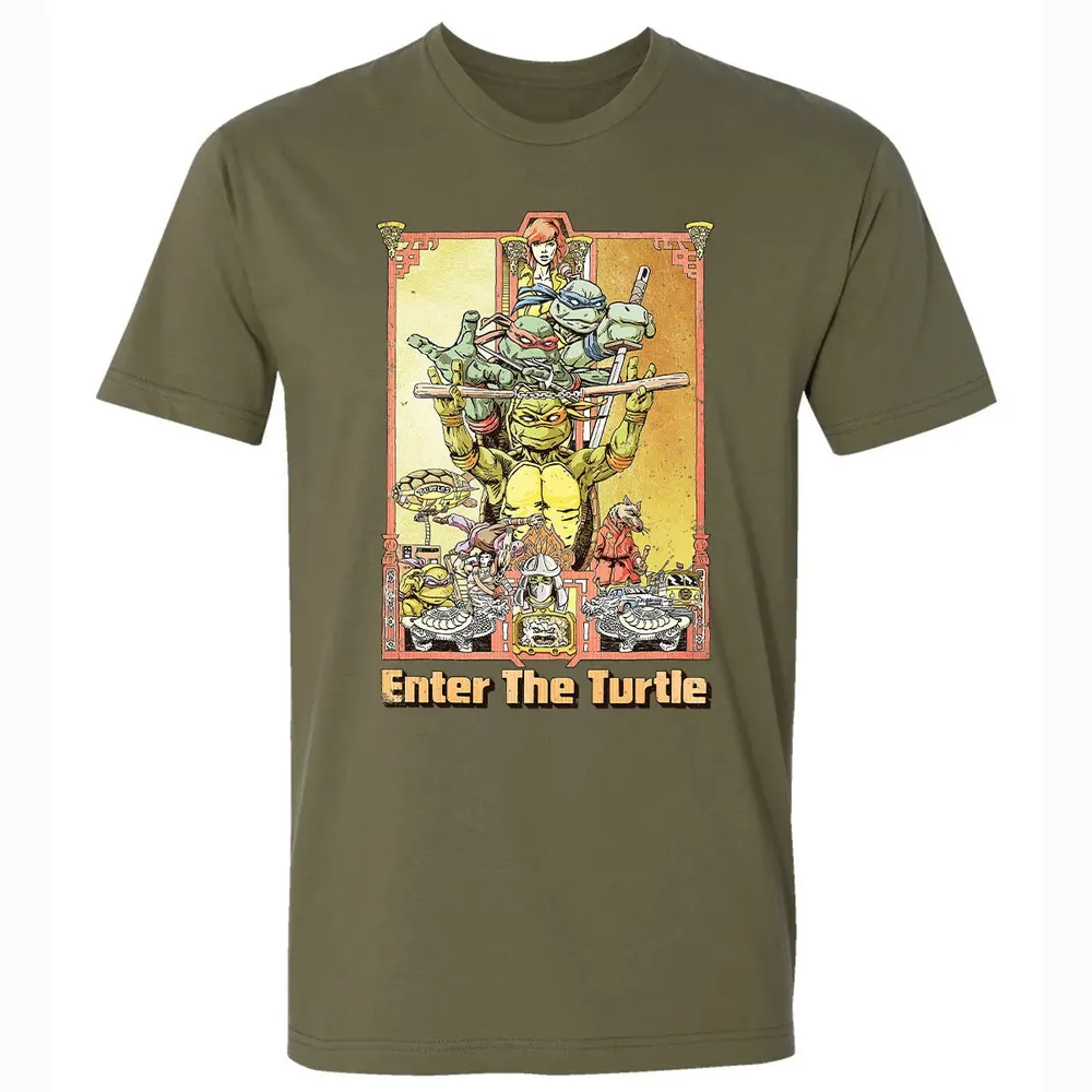 Enter The Turtle Premium Unisex T-shirt - 5