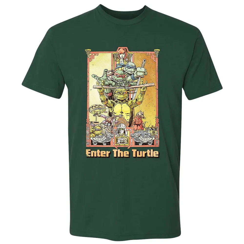 Enter The Turtle Premium Unisex T-shirt - 12