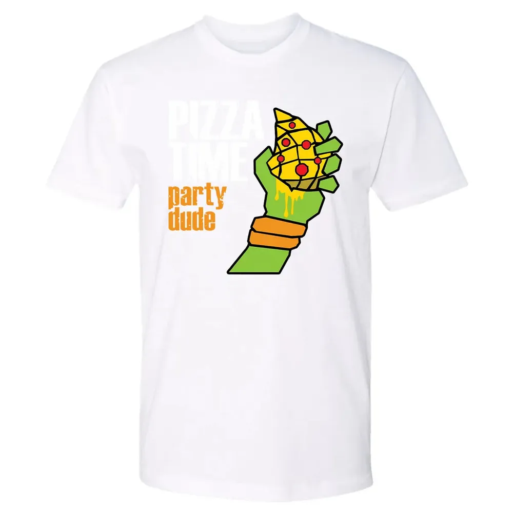 Pizza Time Party Dude Premium Unisex T-shirt - 4