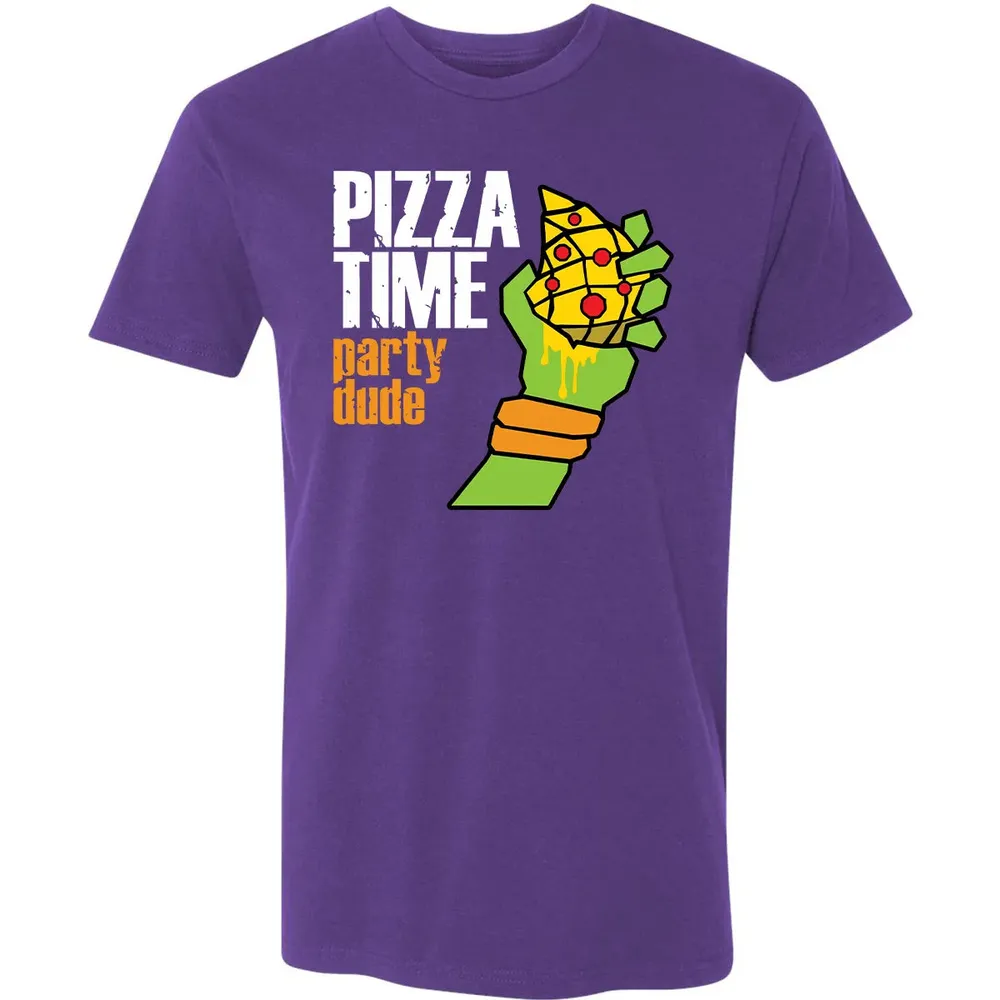 Pizza Time Party Dude Premium Unisex T-shirt - 7