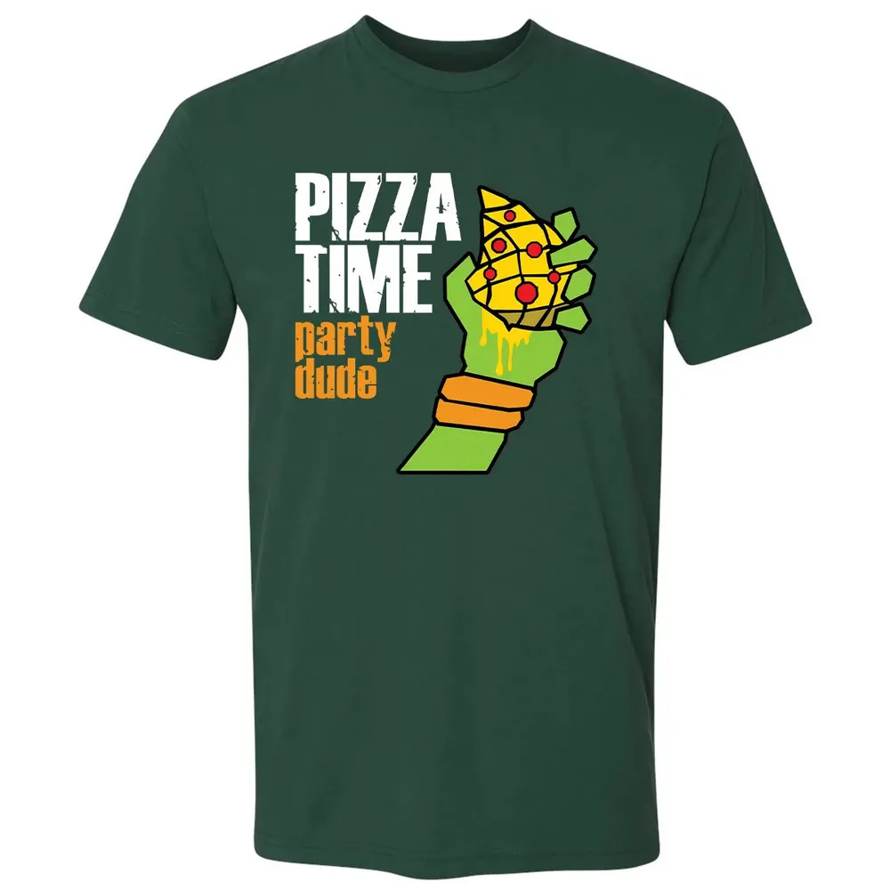 Pizza Time Party Dude Premium Unisex T-shirt - 12
