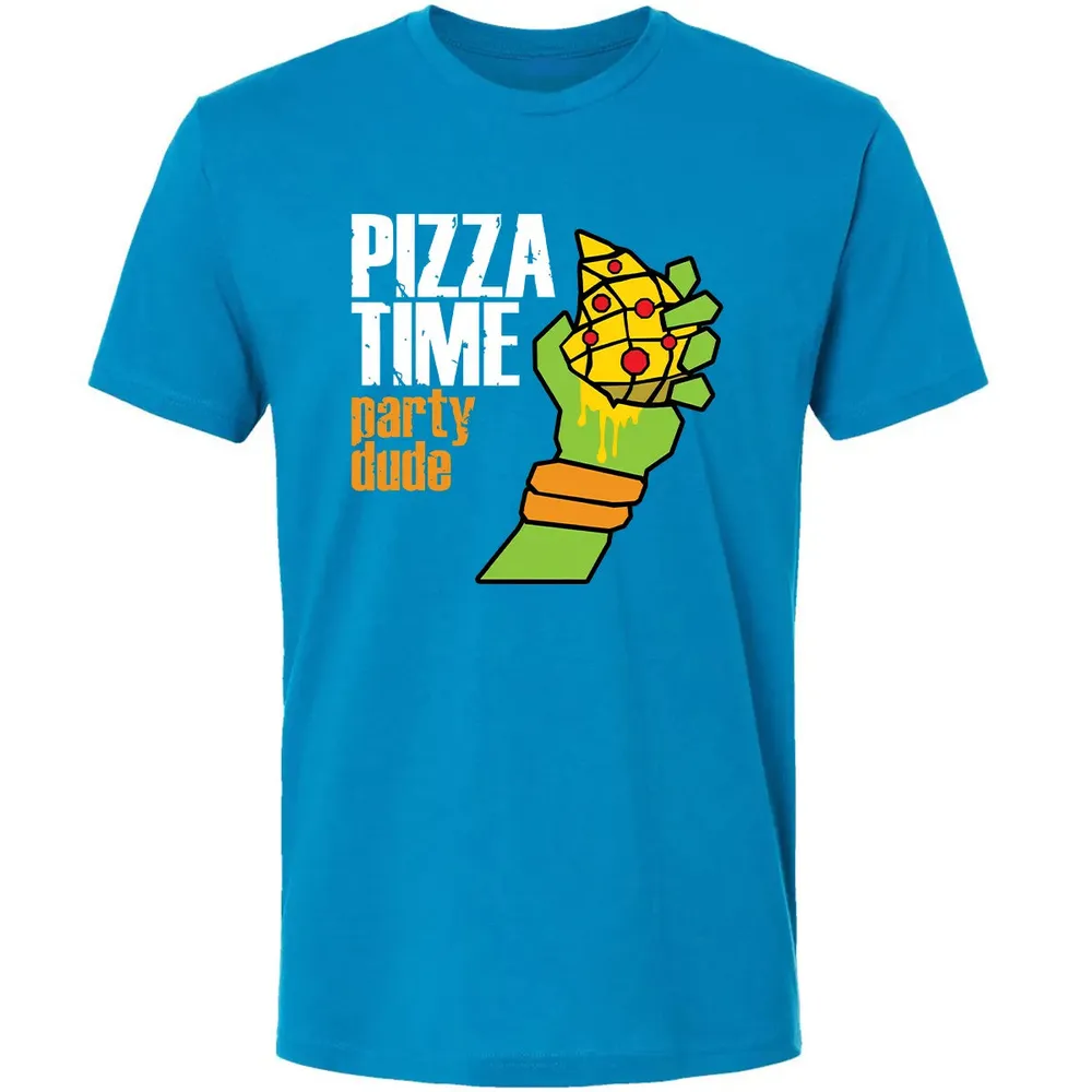 Pizza Time Party Dude Premium Unisex T-shirt - 15
