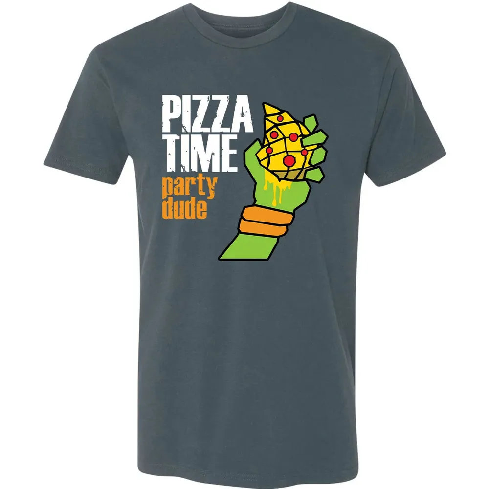 Pizza Time Party Dude Premium Unisex T-shirt - 14