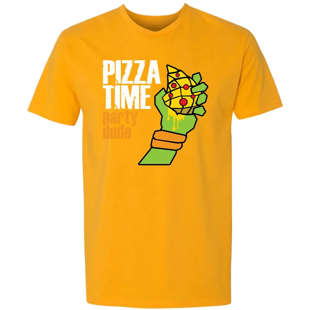 Pizza Time Party Dude Premium Unisex T-shirt - 11