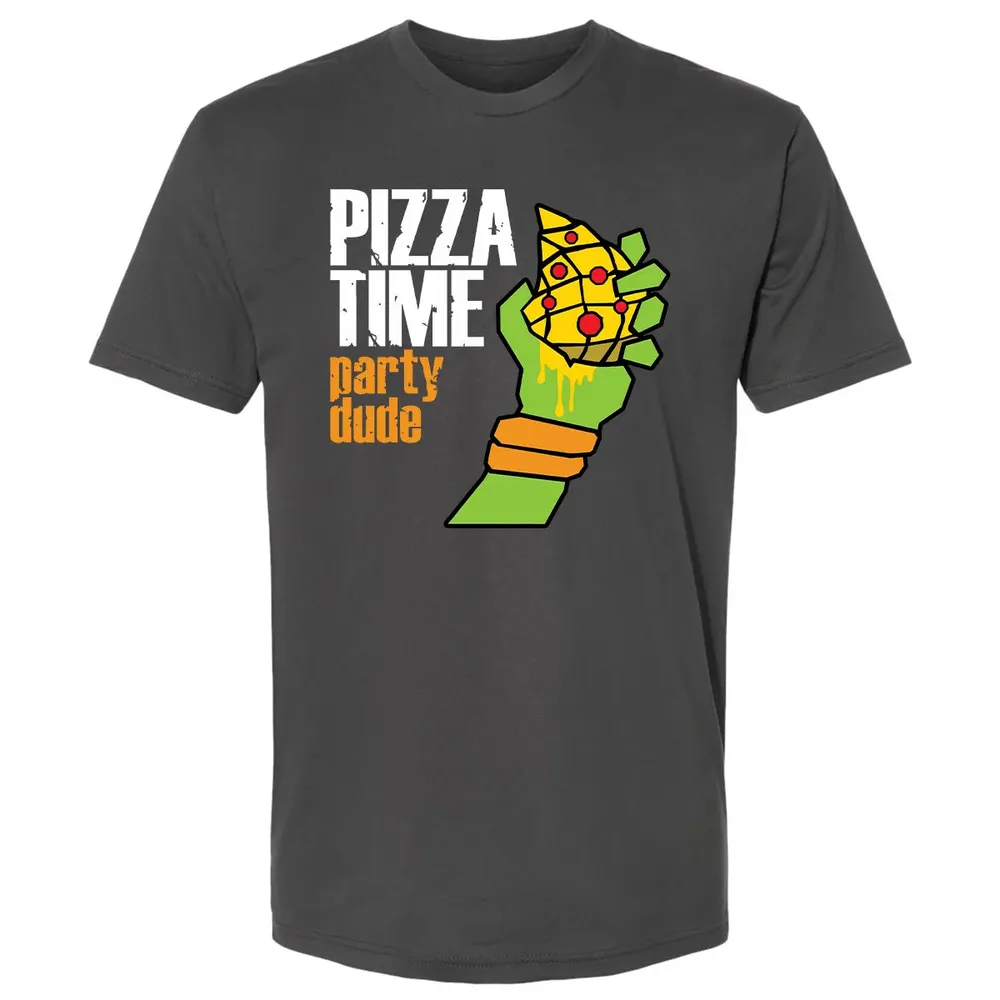 Pizza Time Party Dude Premium Unisex T-shirt - 8